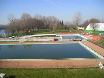 08 Febbraio 2008 - Ricominciano i lavori: piscina, nuova pavimentazione e pannelli solari