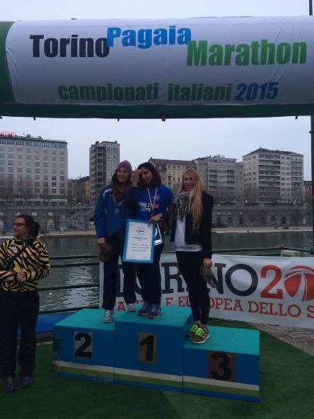 Maratona: bronzo della Rebecchi