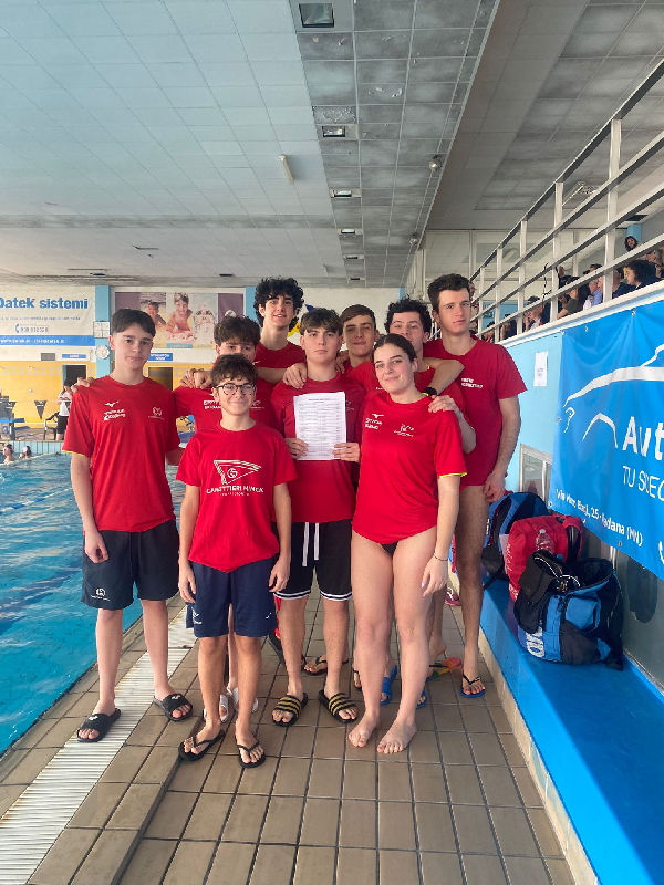 La squadra impegnata a Viadana