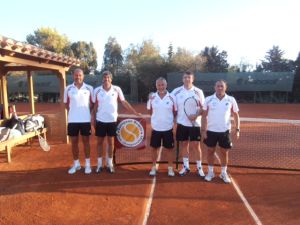 Nel 2012 la squadra di tennis over 50 &#232; Campione europea