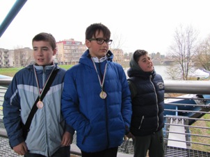 Giacomo Frigo, nella foto a sinistra, 3&#176; classificato