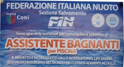 Corso per assistenti bagnanti