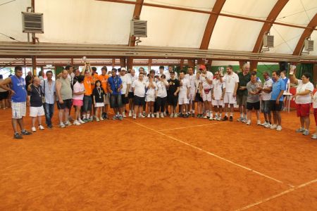 La premiazione delle squadre partecipanti