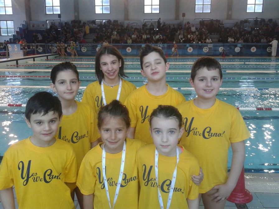 La squadra di nuoto