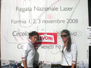 Vela: a Formia buon successo per le Masotto Vela: a Formia buon successo per le Masotto