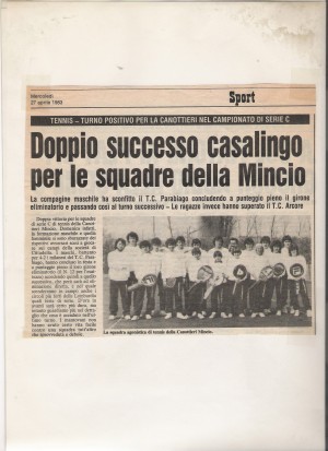 Amarcord: la Cano del 1983