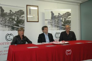 Da sinistra: Antonella Guidi, Diego Rossi e Alberto Baraldi