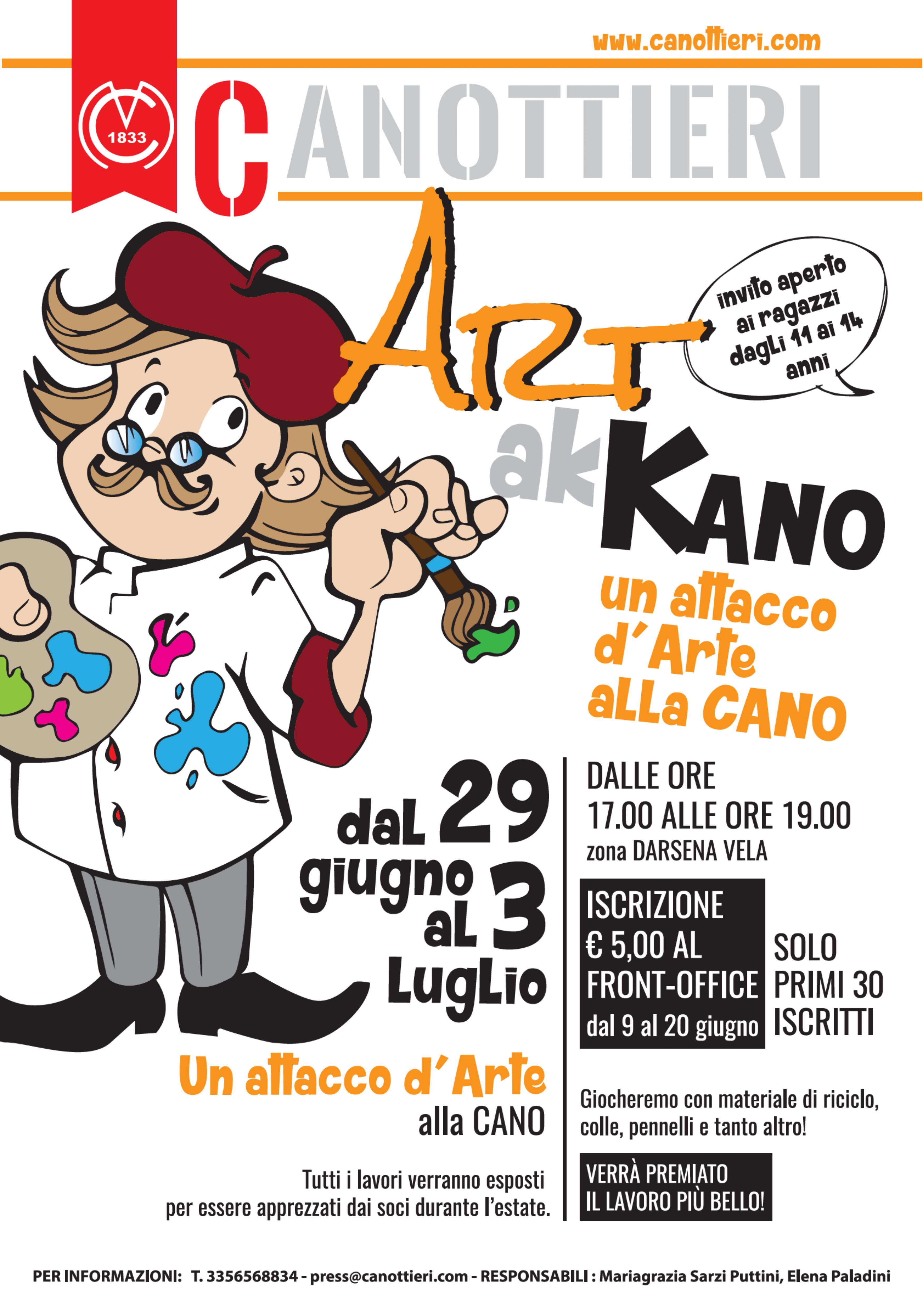 Un attacco d'arte alla Cano per i giovani soci! Un attacco d'arte alla Cano per i giovani soci!
