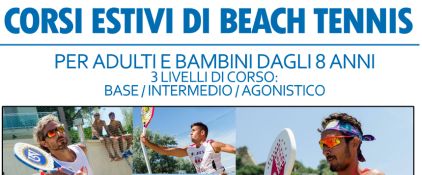 Corsi di beach tennis