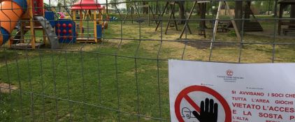 Attenzione: chiusura ingresso bici e parco giochi