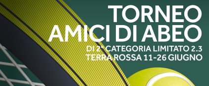 Torneo Open Amici di Abeo