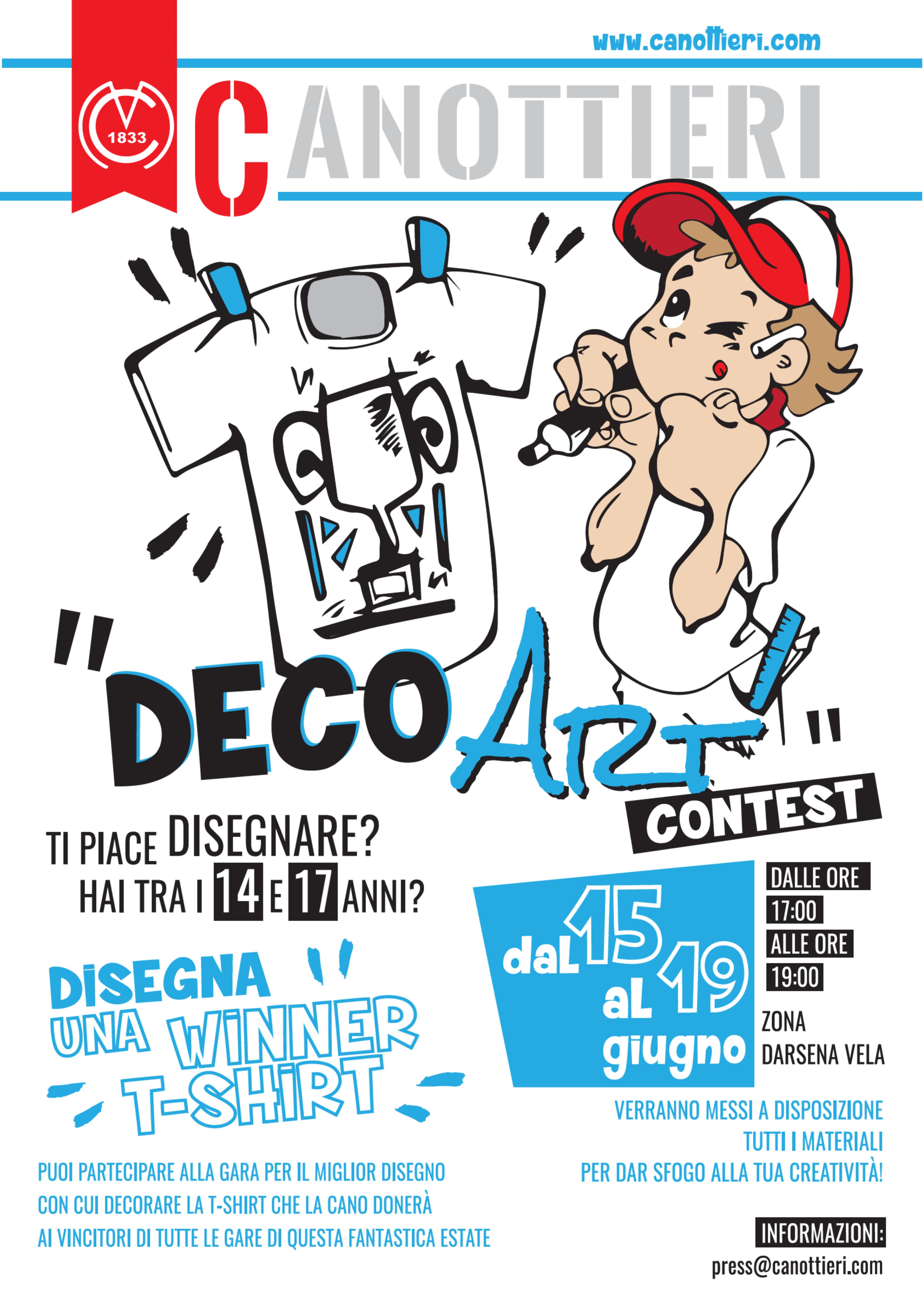 Contest per decorare una winner t-shirt