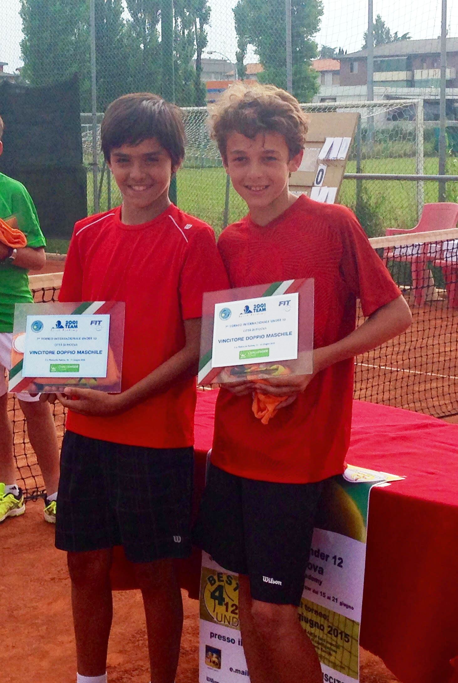 Mondini vince al Tennis Europe con Rotilio