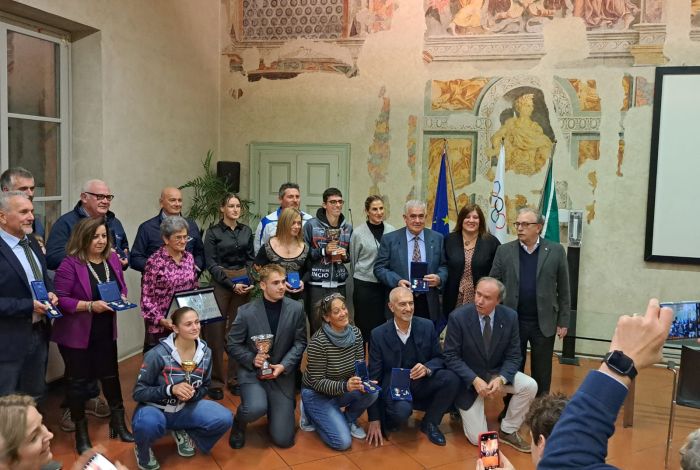 Il CONI premia canoa e Romani