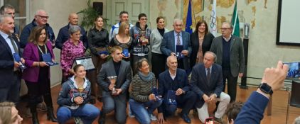 Il CONI premia canoa e Romani